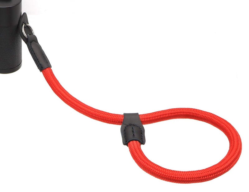 HITHUT Adjustable Rope Camera Wrist Strap Hand Strap for SLR DSLR Digital Mirrorless Cameras Red - Image 2